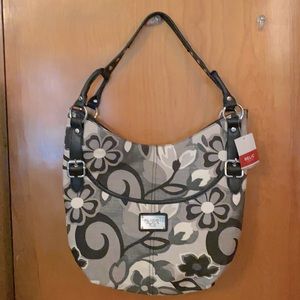 Large floral purse